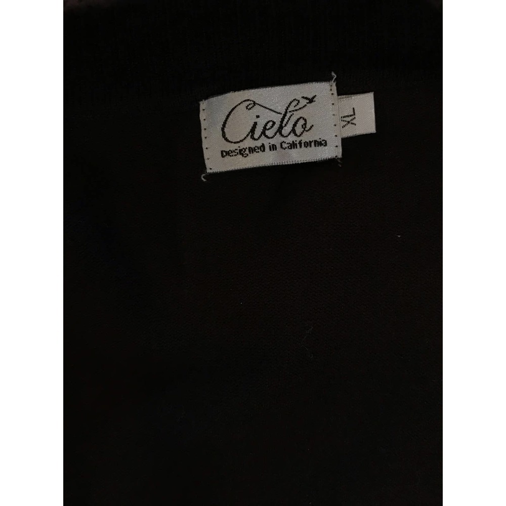 Cielo‎ Brown Long Women's XL  Cardigan Sweater - Picture 4 of 10